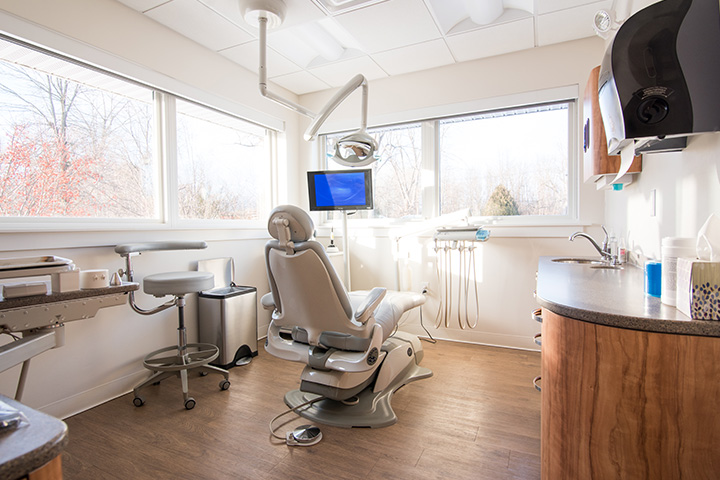 Dr. Michael T. Davey, DMD dental exam room